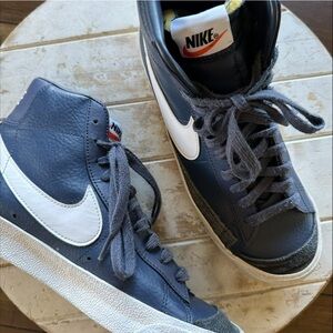Nike Blazer Mid 77 Vintage Thunder Blue Sail Sneakers